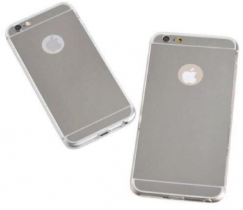 Husa Compatibila cu Apple iPhone 7 iPhone 8 - Forcell Mirror Silicon Argintiu 