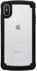 Husa Compatibila cu Apple iPhone X iPhone XS - Iberry SuperShock Negru 