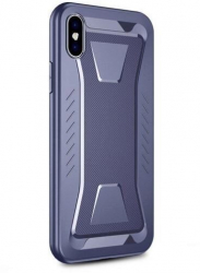 Husa Compatibila cu Apple iPhone XS Max - Ipaky Shark - Albastru