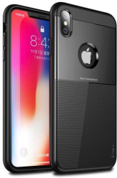 Husa Compatibila cu Apple iPhone XS Max - Ipaky Shield - Negru 