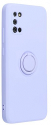 Husa Compatibila cu Samsung Galaxy A02s - Forcell Silicone Ring Violet 