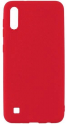 Husa Compatibila cu Samsung Galaxy A10 - iberry Magnet Silicon Soft Rosu 