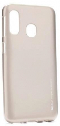 Husa Compatibila cu Samsung Galaxy A20e - Goospery TPU i-Jelly Case Auriu