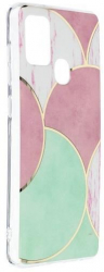 Husa Compatibila cu Samsung Galaxy A21s -ApcGsm Marble Coasmo Design 05 