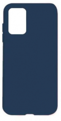 Husa Compatibila cu Samsung Galaxy A41 - iberry Silicon Lite Blue Navy 