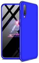 Husa Compatibila cu Samsung Galaxy A70 - iberry Full Cover Albastru