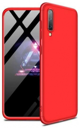 Husa Compatibila cu Samsung Galaxy A70 - iberry Full Cover Rosu