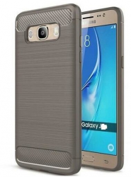 Husa Compatibila cu Samsung Galaxy J3 J310 2016 - iberry Carbon Gri