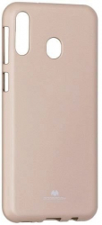 Husa Compatibila cu Samsung Galaxy M20 - Mercury TPU Jelly Case Auriu 