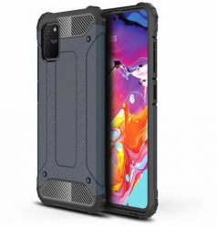 Husa Compatibila cu Samsung Galaxy S10 Lite - iberry Armor Hybrid Albastru 