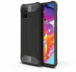 Husa Compatibila cu Samsung Galaxy S10 Lite - iberry Armor Hybrid Negru 