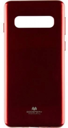 Husa Compatibila cu Samsung Galaxy S10 - Mercury TPU Jelly Case Rosu