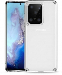 Husa Compatibila cu Samsung Galaxy S20 Ultra - Roar Colorful Jelly Case Transparent 