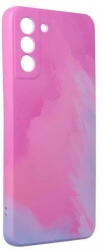 Husa Compatibila cu Samsung Galaxy S22 Plus Forcell Pop Pink/Blue 