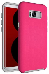 Husa Compatibila cu Samsung Galaxy S8 Plus G955 - iberry Armor Rugged Roz 