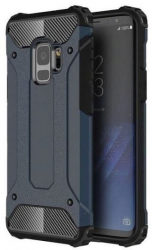 Husa Compatibila cu Samsung Galaxy S9 G960-Iberry Armor Hybrid Navy 