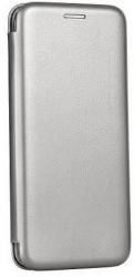 Husa Flip Apple iPhone 11 Pro Max - Iberry Elegance Argintiu 
