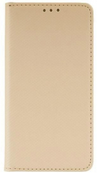 Husa Flip Apple iPhone XS Max - iberry Smart Book Tip Carte Auriu 