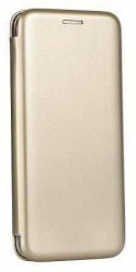 Husa Flip Compatibila cu Apple iPhone 11 - Iberry Elegance Auriu 