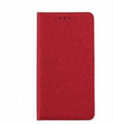 Husa Flip Compatibila cu Samsung Galaxy A33 5G - iberry Smart Book Tip Carte Rosu 