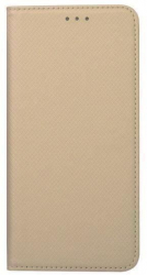 Husa Flip Compatibila cu Samsung Galaxy S21 Ultra - iberry Smart Book Tip Carte Auriu 