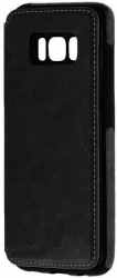 Husa Flip Compatibila cu Samsung Galaxy S8 Plus G955 iberry Wallet - Negru 