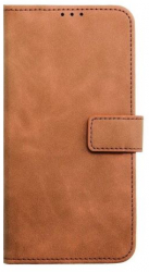 Husa Flip Compatibila cu Xiaomi Redmi Note 10 Pro Forcell Tender Maro 