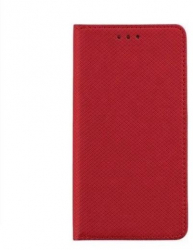 Husa Flip Compatibila cu Xiaomi Redmi Note 11 Pro Plus 5G - iberry Smart Book Tip Carte Rosu 