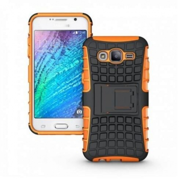 Husa Forcell Hybrid Panzer Portocalie Pentru Samsung Galaxy J1 J120 2016 