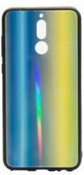 Husa Huawei Mate 10 Lite - Iberry Glass Albastru/Verde 