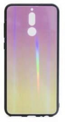 Husa Huawei Mate 10 Lite - Iberry Glass Roz/Galben 