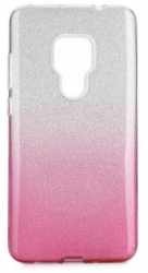 Husa Huawei Mate 20-Forcell Shining Argintiu / Roz 