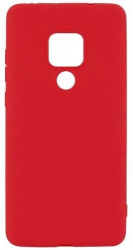 Husa Huawei Mate 20 - iberry Magnet Silicon Soft Rosu 