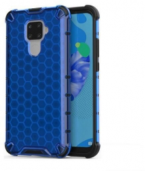 Husa Huawei Mate 30 Lite - iberry HoneyComb Albastru 