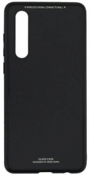 Husa Huawei P30 - Iberry Tempered Glass Negru 