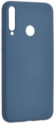 Husa Huawei P40 Lite E - iberry Silicon Lite Blue Navy 