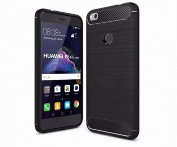 Husa Huawei P9 Lite Mini 2017 - iberry Carbon Negru 
