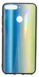 Husa Huawei Y6 2018 - Iberry Glass Albastru/Verde 