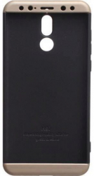 Husa Iberry 3in1 Fit Neagra cu Auriu Pentru Huawei Mate 10 Lite 