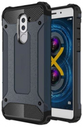 Husa Iberry Armor Hybrid Albastru Inchis Pentru Huawei Honor 6X 