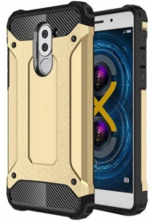 Husa Iberry Armor Hybrid Auriu Pentru Huawei Honor 6X 