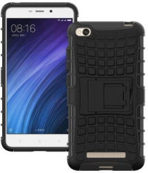 Husa Iberry Armor KickStand Negra Pentru Xiaomi Redmi 4A 