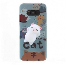 Husa Iberry Rubber 3D Cat M1 Pentru Samsung Galaxy S8 G950 