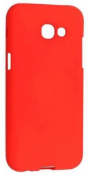 Husa Iberry Super Slim 0 3 mm Rosu Matt Pentru Samsung Galaxy A3 A320 2017 