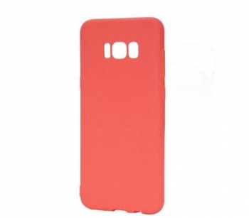 Husa Iberry Super Slim 0 3 mm Rosu Matt Pentru Samsung Galaxy S8 Plus G955 