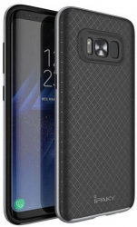 Husa Ipaky Bumblebee Neagru cu Gri Pentru Samsung Galaxy S8 G950 
