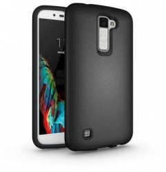 Husa LG K10 M2 2016 - iberry Armor Rugged Negru 