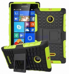 Husa Marmalis Armor Verde Pentru Nokia Microsoft Lumia 532