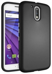 Husa Motorola Moto G4 Motorola Moto G4 Plus - iberry Armor Rugged Negru 