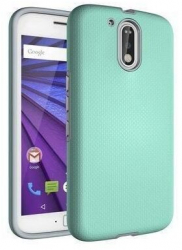 Husa Motorola Moto G4 Motorola Moto G4 Plus - iberry Armor Rugged Verde Mint 